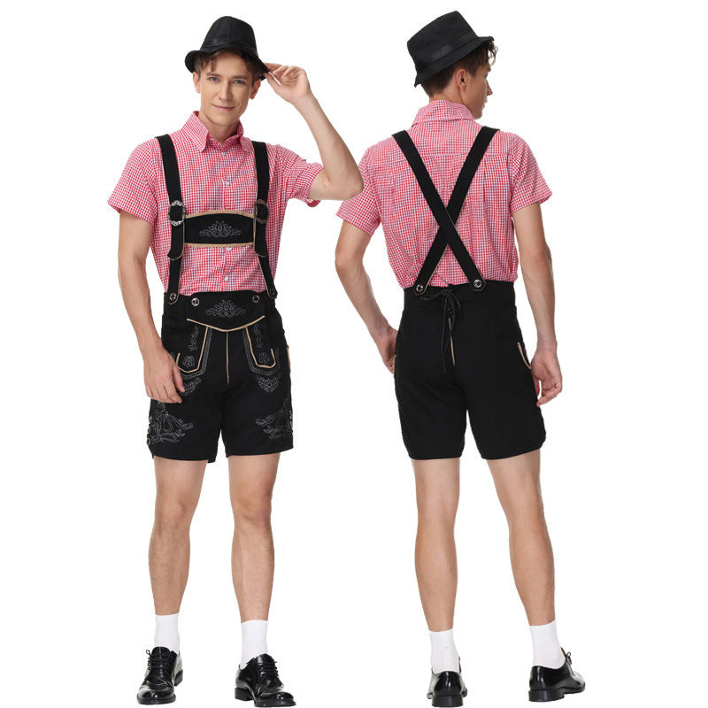 Herren Stilvolles Trachten-Outfit mit aufwändigen Stickereien und modernen Akzenten EB