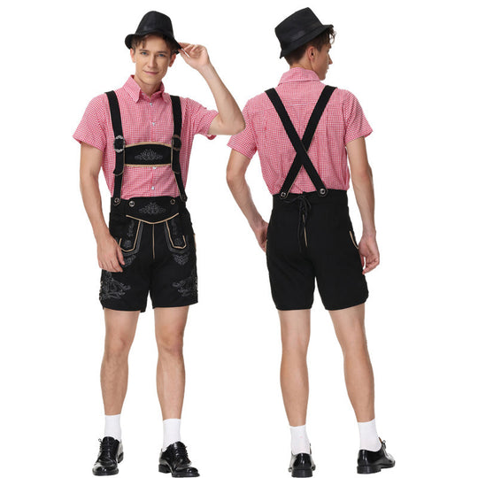 Herren Stilvolles Trachten-Outfit mit aufwändigen Stickereien und modernen Akzenten EB