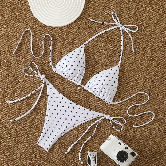 Damen Bikini mit verstellbarem Träger EB