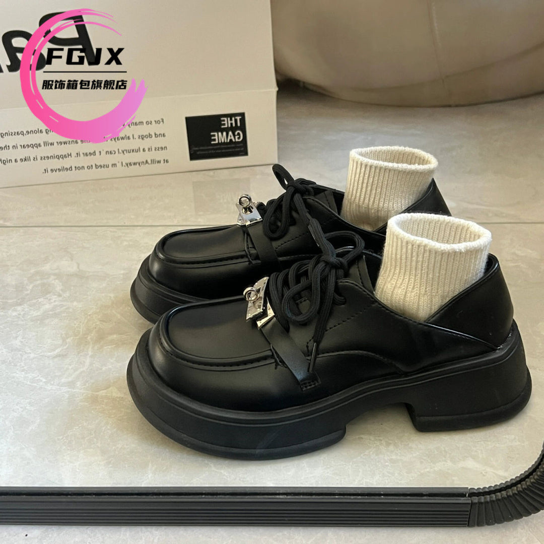 Damen Modische Chunky Schnürschuhe mit innovativem Wow-Effekt und hochwertiger Verarbeitung EB