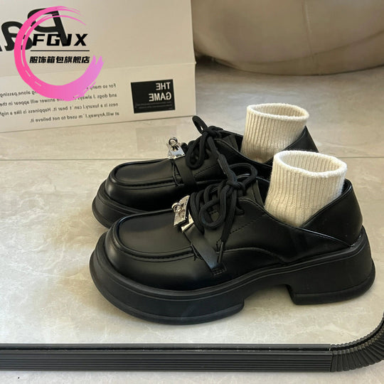 Damen Modische Chunky Schnürschuhe mit innovativem Wow-Effekt und hochwertiger Verarbeitung EB