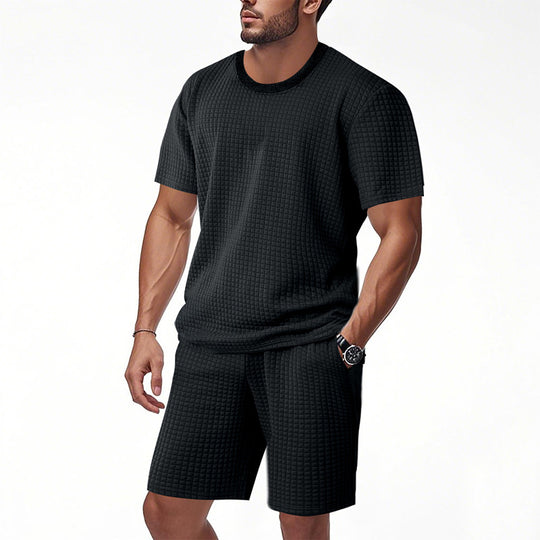 Damen lässiges Freizeit-Outfit aus atmungsaktivem Strukturmaterial EB