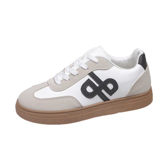 Damen Sportliche Sneakers mit rutschfester Gummisohle und modischem Design EB