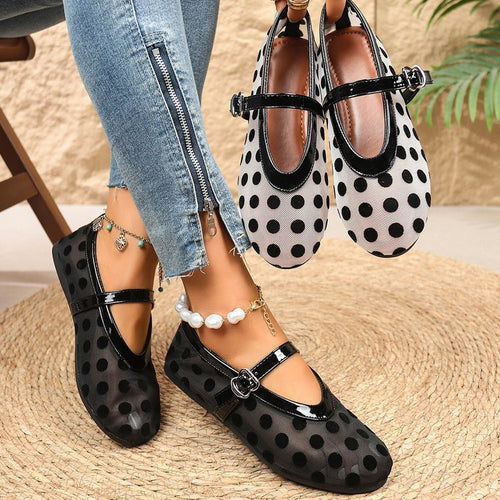 Damen Ballerinas mit eleganter Schleifenverzierung und atmungsaktivem Obermaterial EB