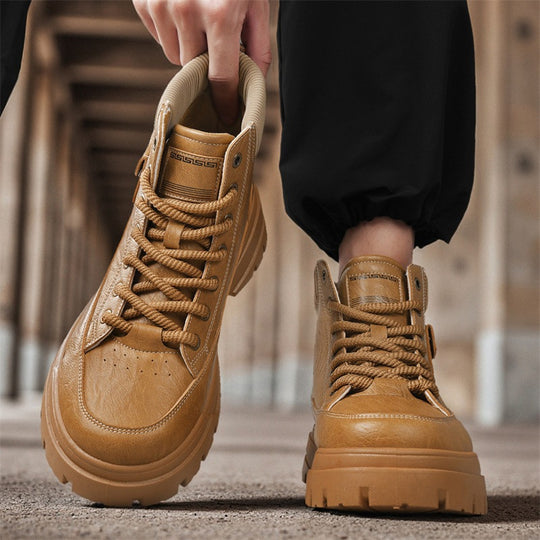Damen Robuste Hohe Sneakers mit isolierendem Futter und rutschfester Sohle EB