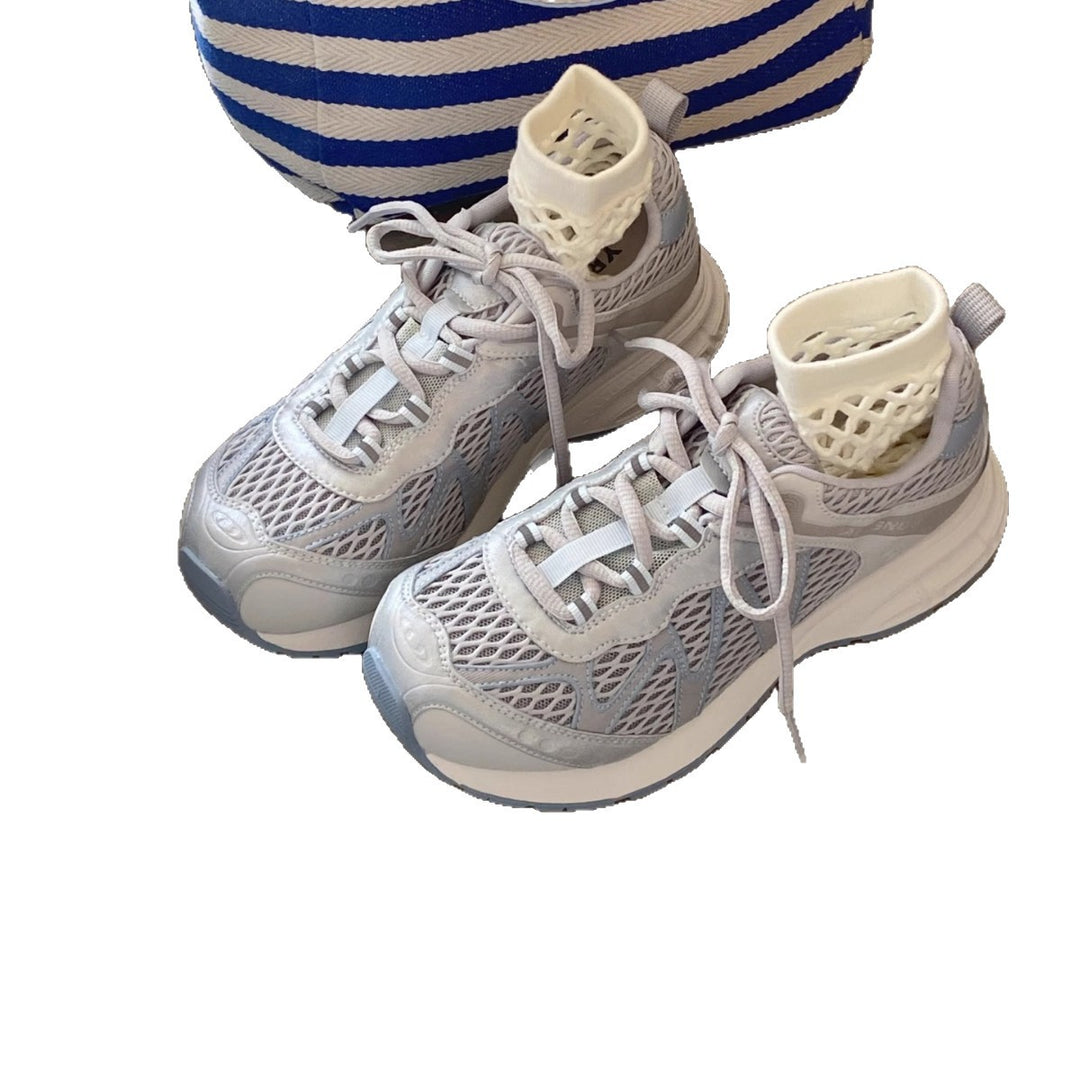Damen Komfortable Lauf-Sneaker mit atmungsaktivem Obermaterial EB
