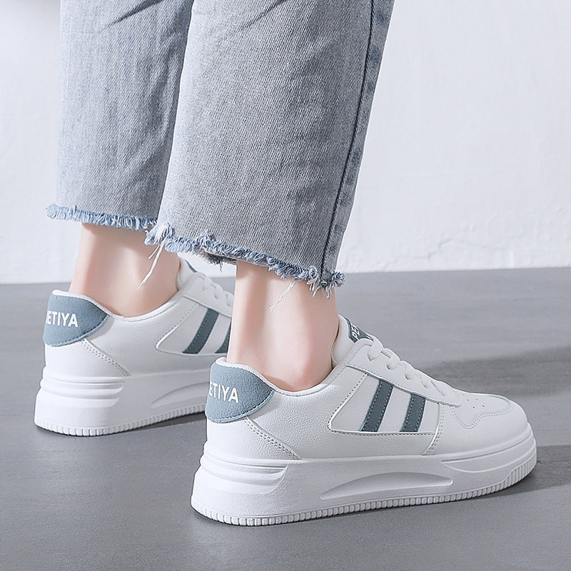 Damen Sportliche Sneakers mit atmungsaktiver Konstruktion und dämpfender Laufsohle EB