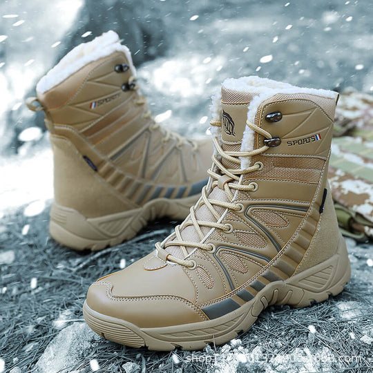 Damen Winter-Trekkingstiefel mit isolierendem Futter und rutschfester Sohle EB