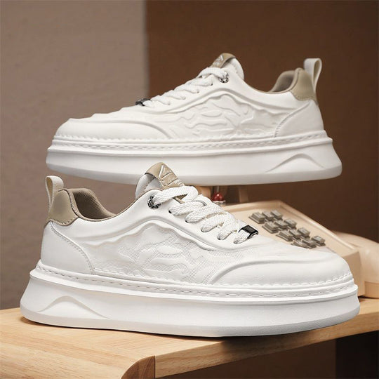 Damen Sneaker mit stilvollem Relief-Obermaterial und ergonomischer Laufsohle EB