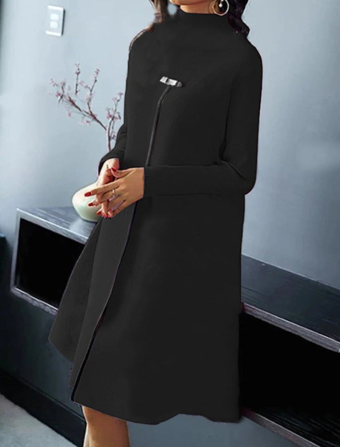 Damen trendiger Midi-Mantel EB