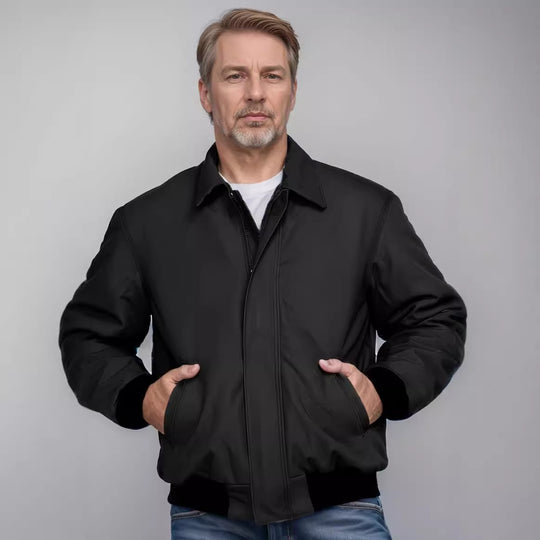 Herren komfortable Übergangsjacke mit leichtem Innenfutter EB