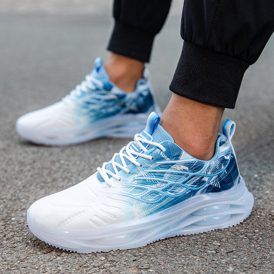 Unisex leichte Sportsneaker mit luftgepolsterter Hohlkammer-Zwischensohle EB