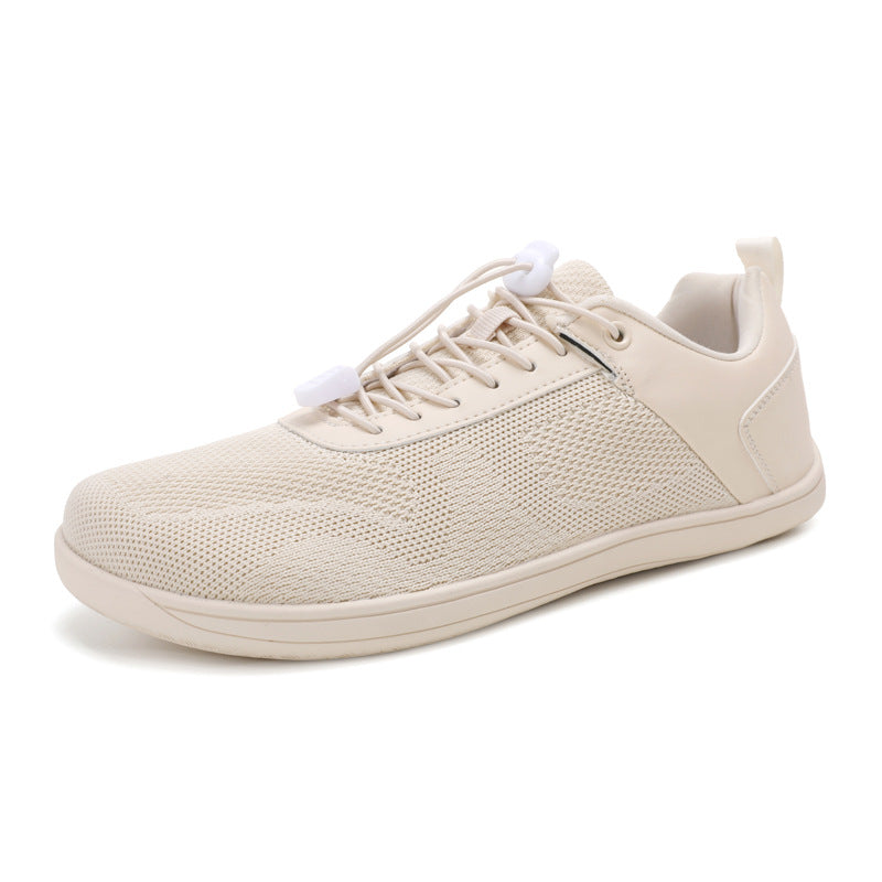 Damen Leichte und atmungsaktive Sport Sneakers mit elastischem Schnellverschlusssystem EB