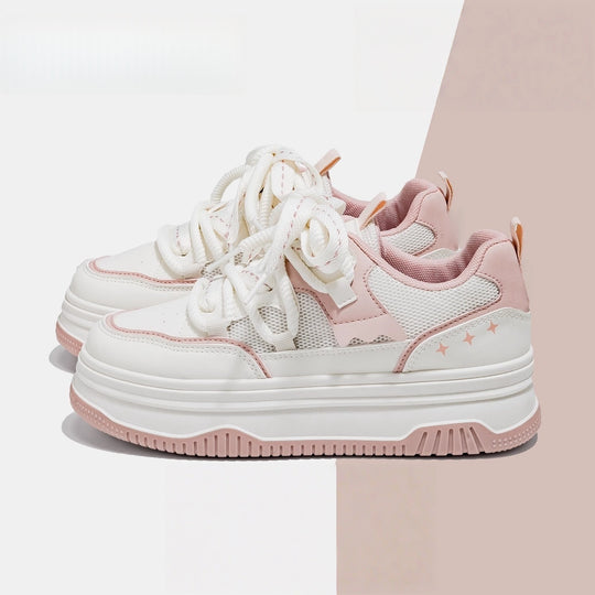 Damen Trendige Sneaker mit hohem Komfort und atmungsaktivem Obermaterial EB
