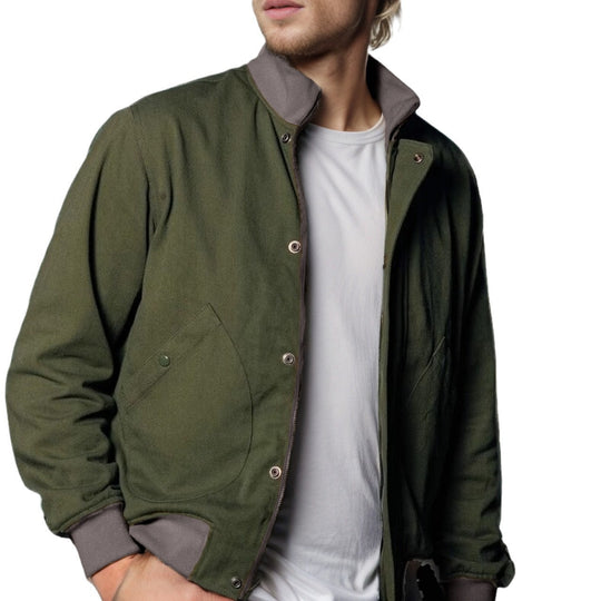 Herren modische Übergangsjacke mit zwei Taschen EB
