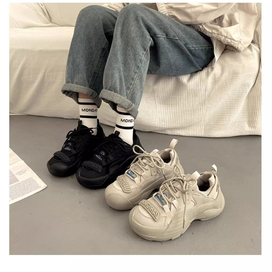 Damen Komfortable Chunky Sneakers EB
