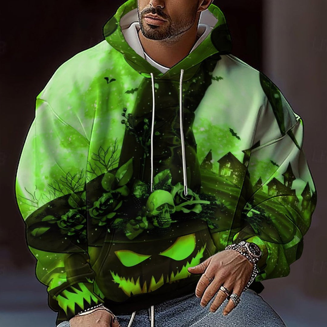 Herren Halloween Hoodie Heidi-Mode