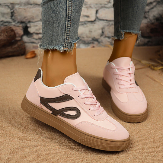 Damen Sneakers mit sportlichem Design und gepolsterter Sohle EB
