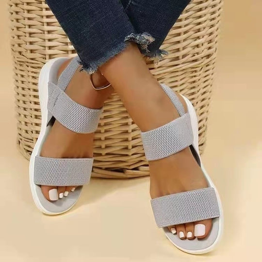 Damen Sportliche Sandalen mit rutschfester Sohle und atmungsaktivem Obermaterial EB