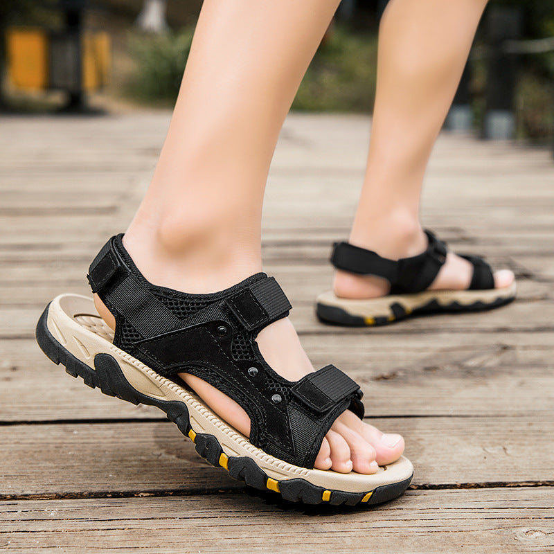 Herren Outdoor-Sandalen mit verstellbaren Riemen von EB