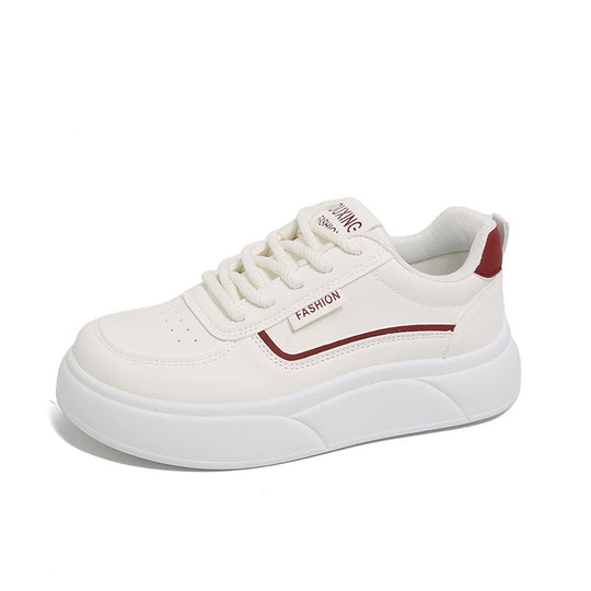 Damen Sportliche Plateau Sneakers EB