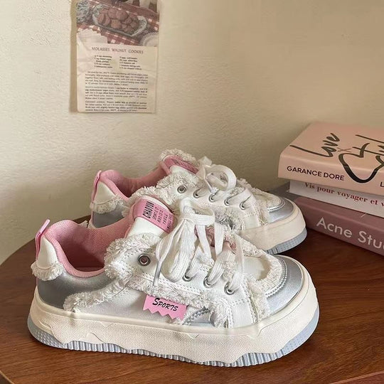 Damen Trendige Sneakers mit hohem Komfort und modischem Design EB