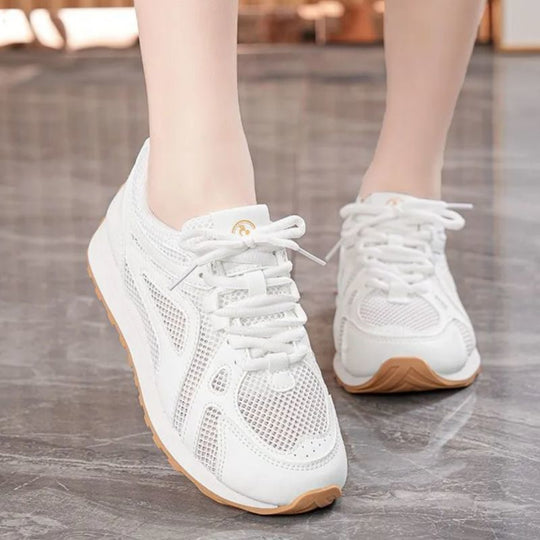 Damen Sportliche Mesh-Laufschuhe mit rutschfester Sohle EB