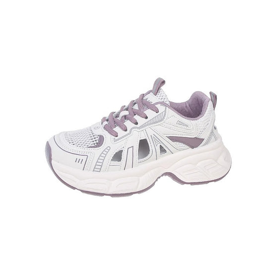 Damen Sportliche Mesh-Sneaker mit atmungsaktiver Struktur und dämpfender Sohle EB