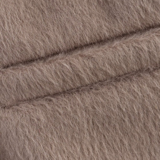 Damen lässige Teddyjacke mit Knopfleiste und aufgesetzten Taschen EB