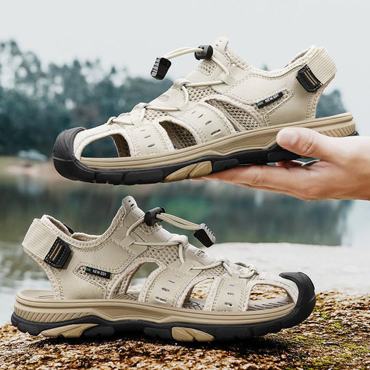 Damen robuste Outdoor-Sandalen mit Verschluss-System EB