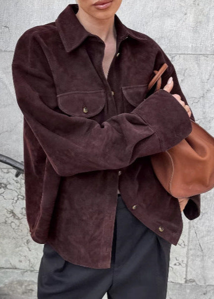 EB | Chic - Wildleder Overshirt