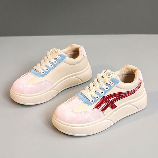 Damen modische Sneakers mit komfortabler Plattform und sportlichen Akzenten EB