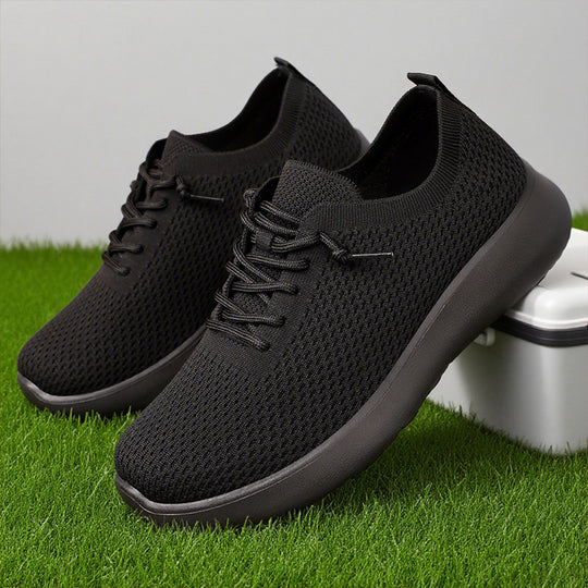 Damen Leichte und atmungsaktive Sneakers mit elastischem Obermaterial EB