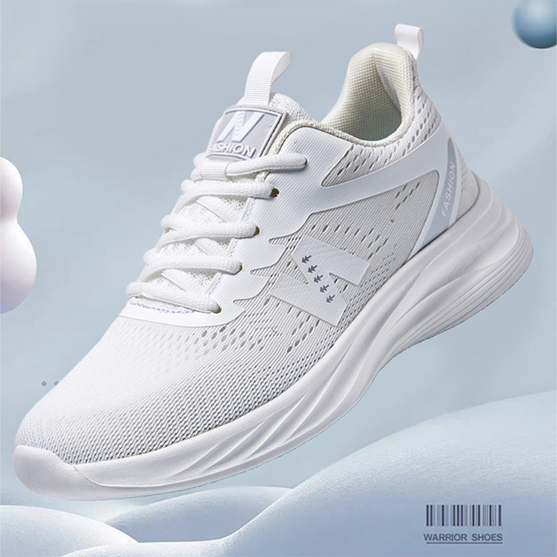 Damen Sportliche Laufschuhe mit atmungsaktiver Mesh-Oberfläche und dämpfender Sohle EB