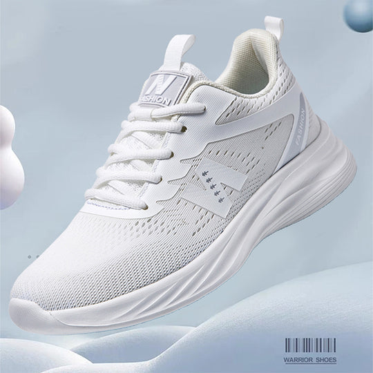 Damen Sportliche Laufschuhe mit atmungsaktiver Mesh-Oberfläche und dämpfender Sohle EB