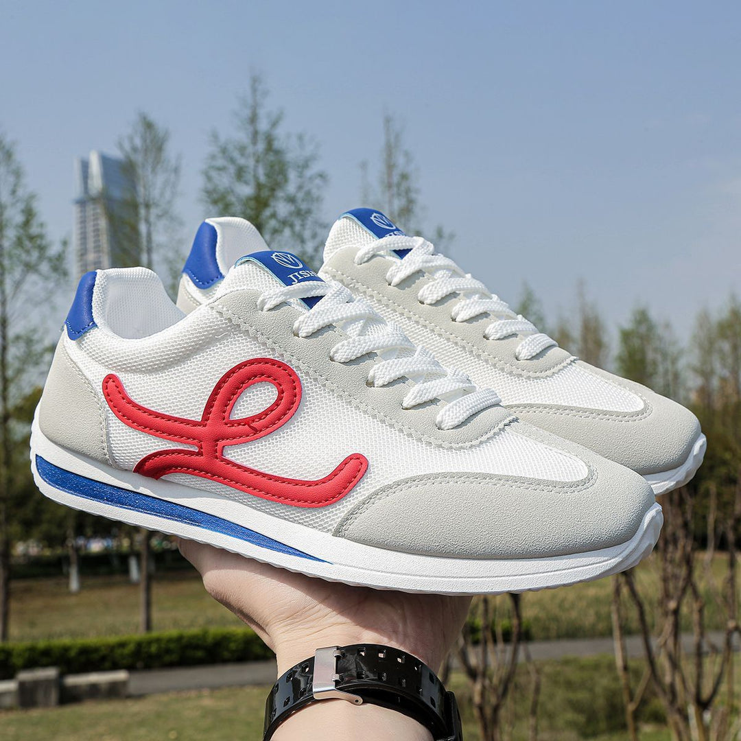 Damen Sportliche Freizeitsneaker mit atmungsaktiver Mesh-Oberfläche und dämpfendem Komfort EB