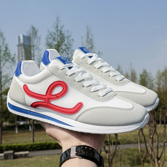 Damen Sportliche Freizeitsneaker mit atmungsaktiver Mesh-Oberfläche und dämpfendem Komfort EB