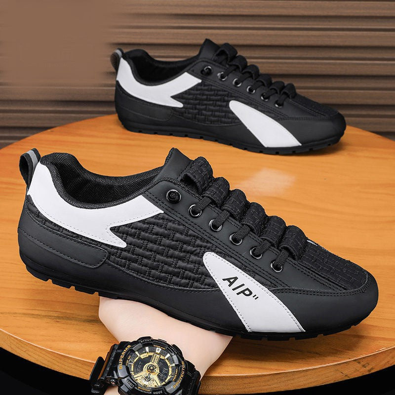 Damen Freizeitsneaker mit atmungsaktiver Oberflächenstruktur und stoßdämpfender Laufsohle EB