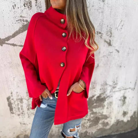 Damen Lässiger Oversized Cardigan EB