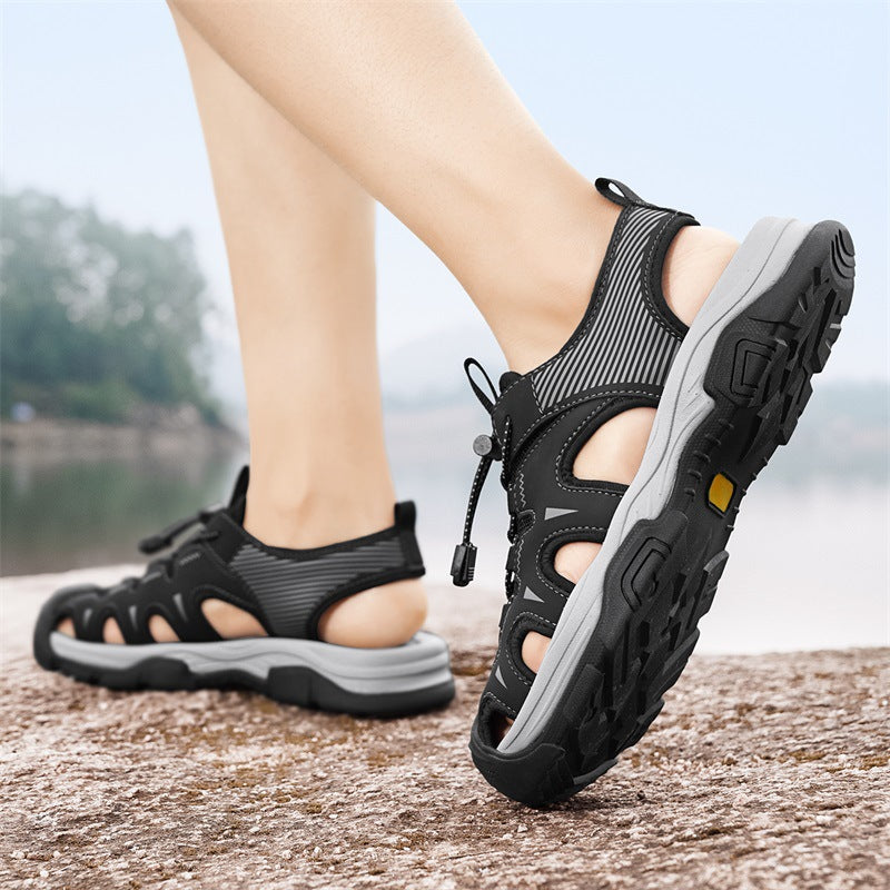 Damen Sportliche Wassersandalen mit flexiblem Schnellschnürsystem EB