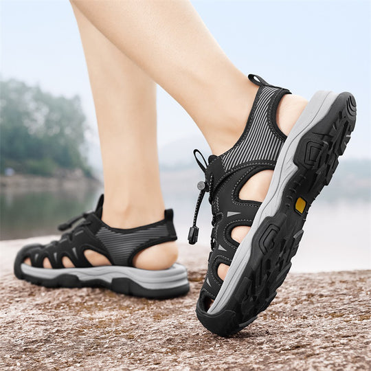 Damen Sportliche Wassersandalen mit flexiblem Schnellschnürsystem EB