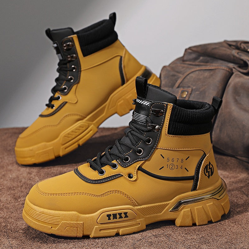 Damen hochschulgeeignete Winterstiefel mit rutschfester Sohle und praktischer Schnürung EB