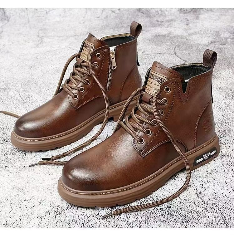 Herren robuste Stiefel mit wasserdichter Technologie EB