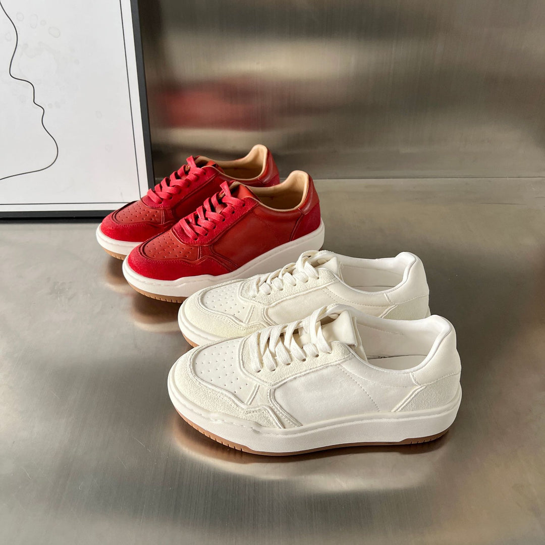 Damen Sportliche Sneakers mit weichem Obermaterial und rutschfester Sohle EB