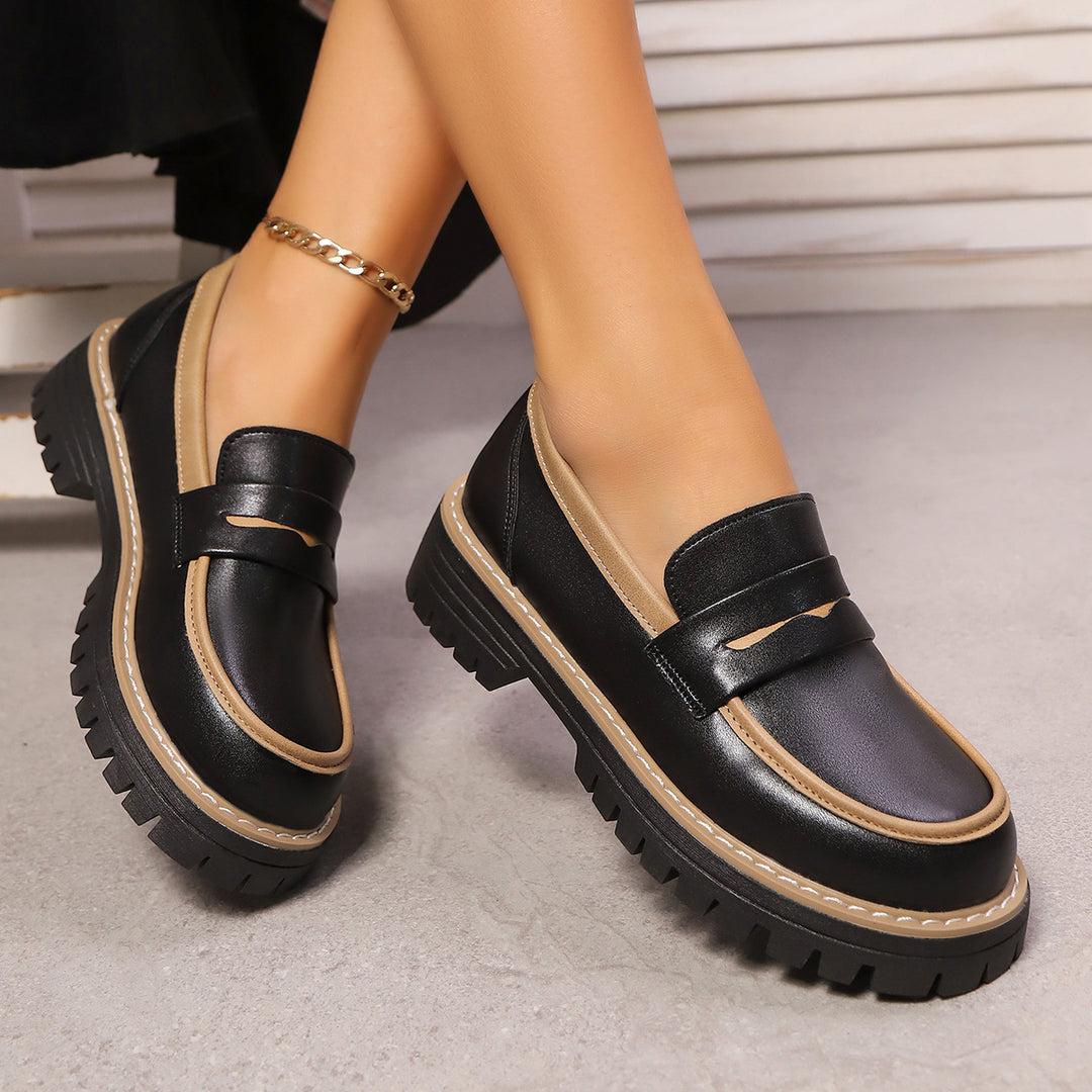 Damen Loafers mit modischem Akzent und rutschfester Sohle EB
