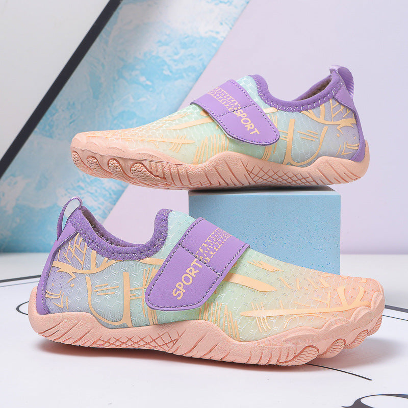 Damen Sportliche Wassersport-Schuhe mit rutschfester Sohle und flexiblem Klettverschluss EB