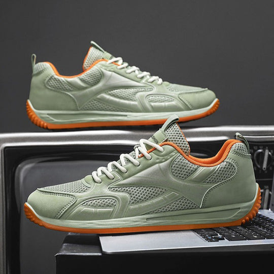 Damen Atmungsaktive Sport-Sneaker mit stoßdämpfender Außensohle EB