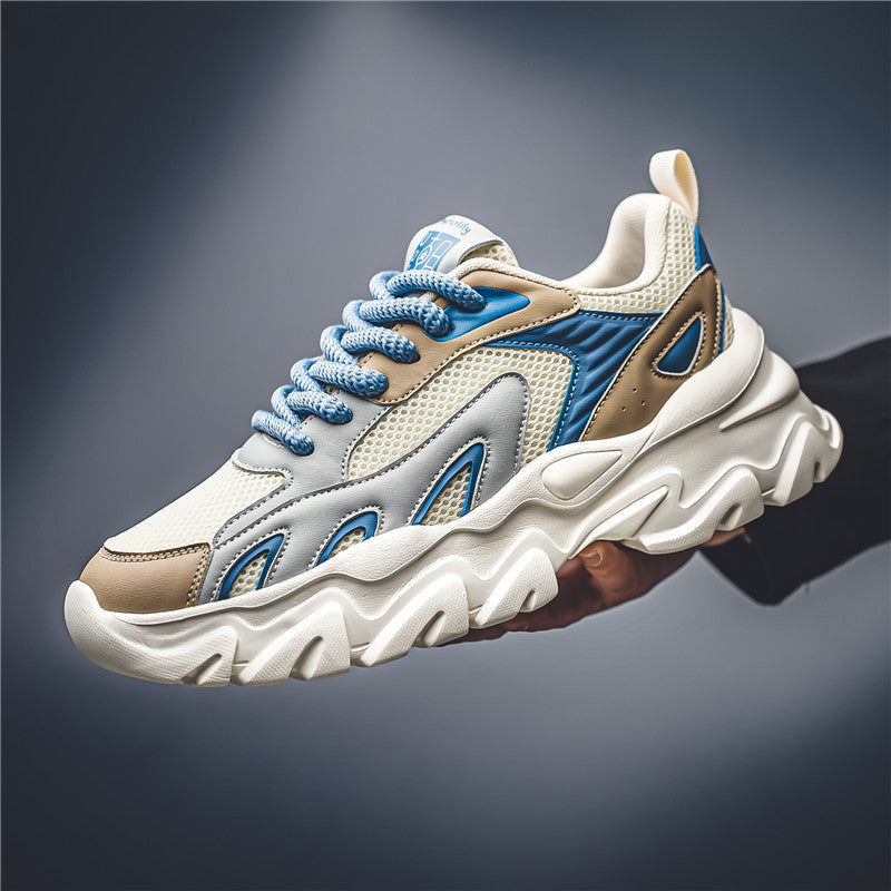Damen Modische Sneakers mit stoßdämpfendem Design und atmungsaktiver Mesh-Oberfläche EB