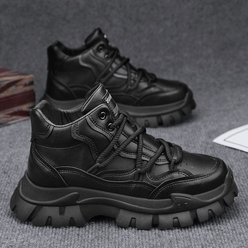 Damen Trendige High-Top Sneakers mit rutschfester Sohle und dämpfender Innenausstattung EB