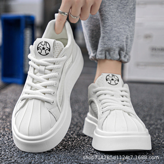 Damen Sportliche Sneaker mit atmungsaktiver Oberfläche und rutschfester Sohle EB